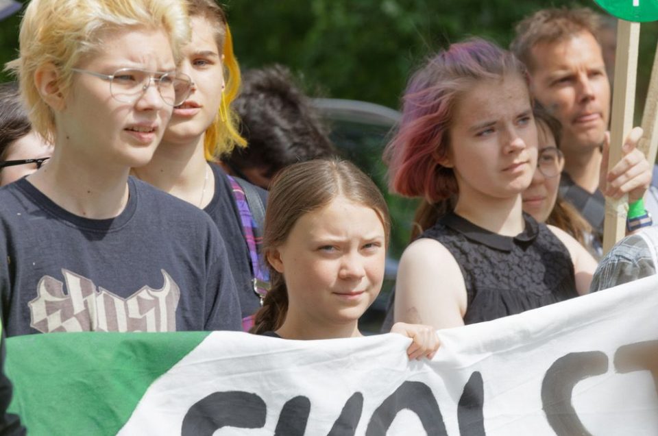 El icono mundial del activismo medioambiental en Nueva York: Greta Thumberg