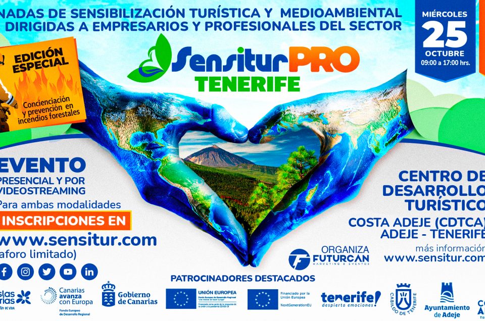 Sensitur PRO Tenerife alza la voz con un objetivo claro: la concienciación y prevención de incendios forestales a través de la gestión del medio rural